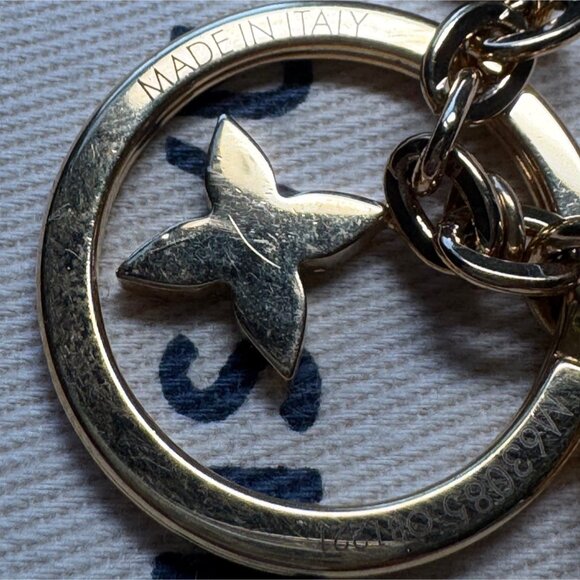 Authentic Louis Vuitton Blooming Flowers BB Bag Charm and Key Holder M63085 - Picture 9 of 11